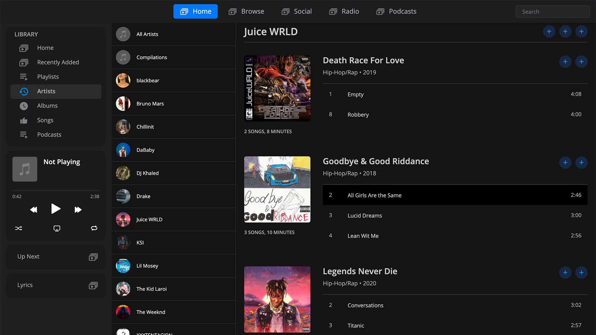 Theatro Music Artists Screenshot